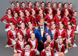 Jubiläumsgarde der Faschingsgesellschaft Lari-Fari Diesenbach in der Saison 2014